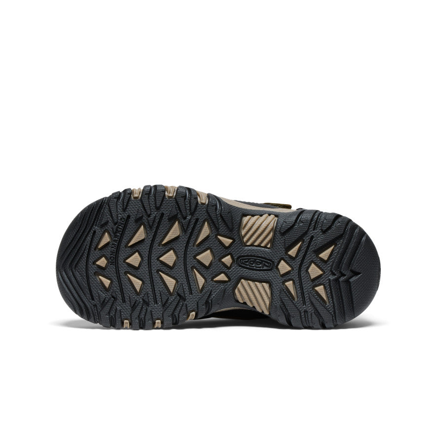 Keen Little Kids' Targhee IV Waterproof Hiking Shoe | Dark Olive/Gold Flame