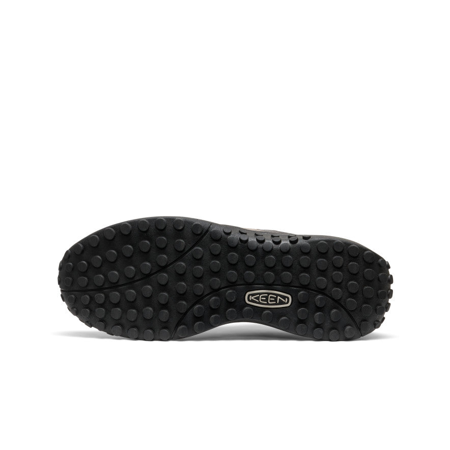 Keen Men's KS86 Leather Sneaker | Black/Steel Grey