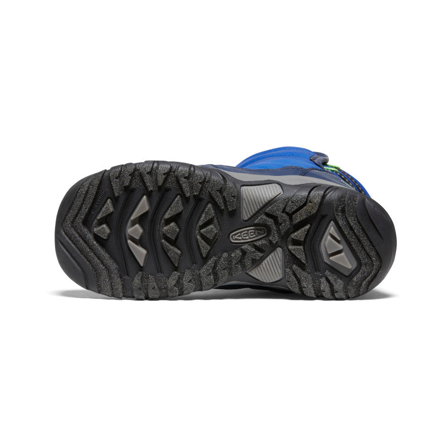 Keen Big Kids' Puffrider Waterproof Winter Boot | Naval Academy/Surf