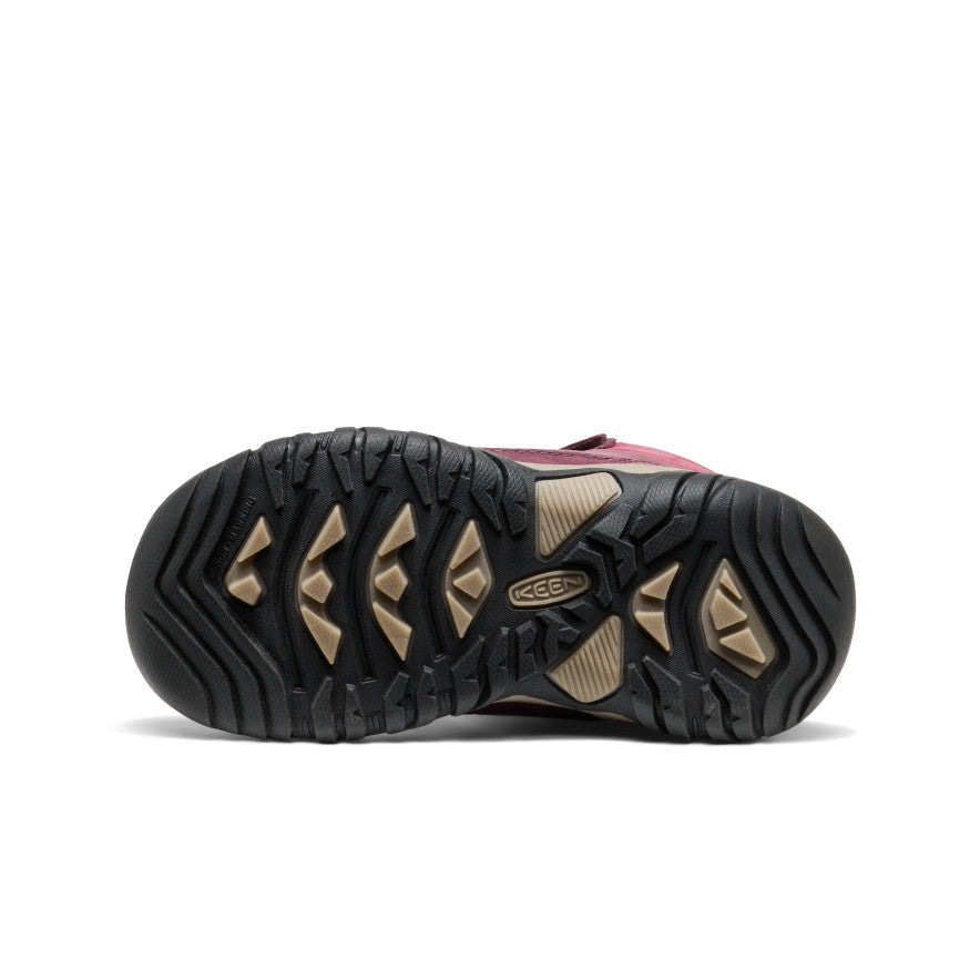Keen Little Kids' Kanibou Waterproof Winter Boot | Fig/Pink Lemonade