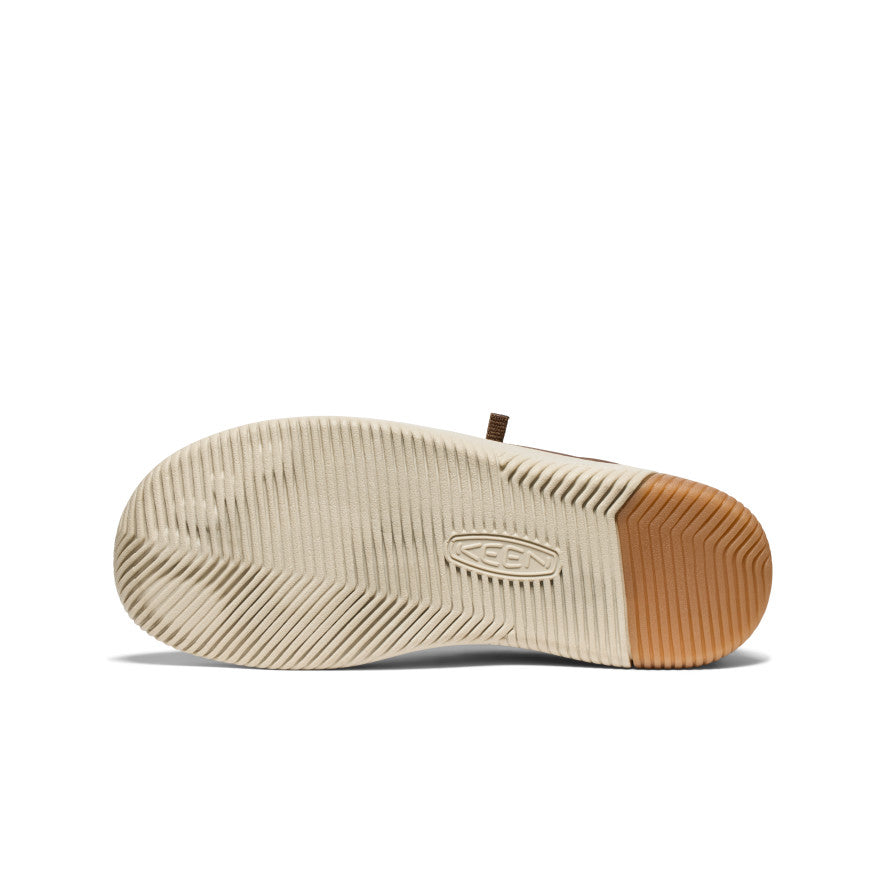 Keen Men's KNX T-Toe Sneaker | Dark Earth/Plaza Taupe