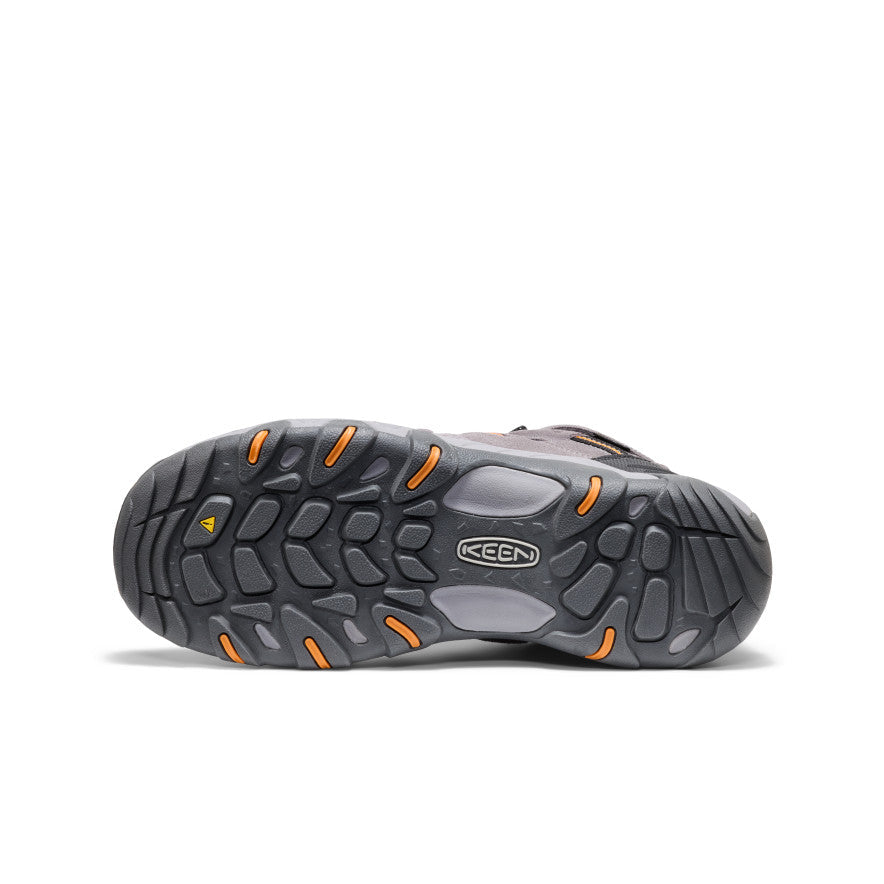 Keen Men's Headout Waterproof Hiking Boot | Magnet/Orange Pepper