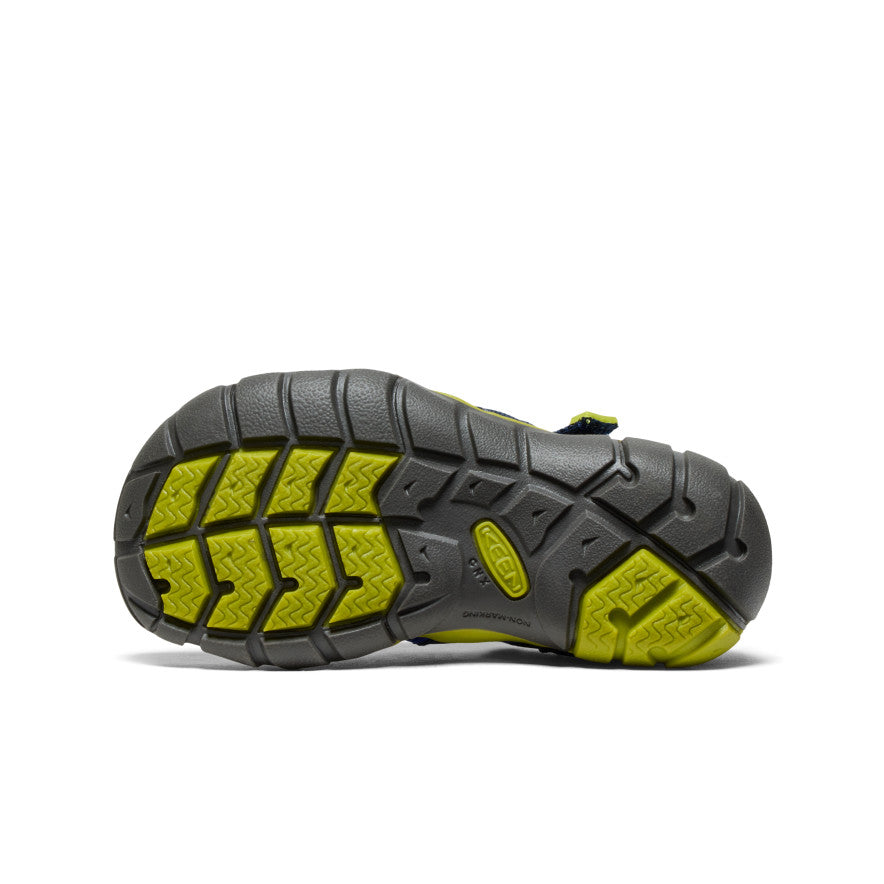 Keen Little Kids' Seacamp II CNX | Naval Academy/Chartreuse