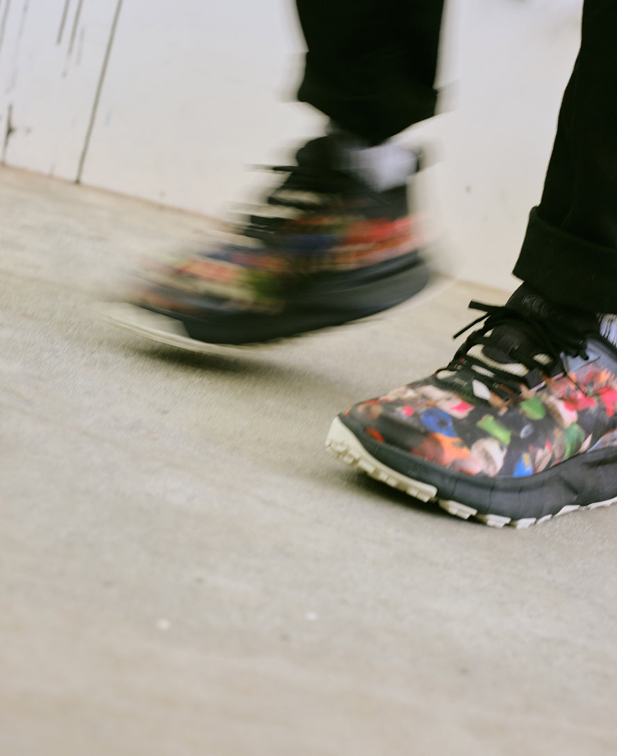 Keen Men's 450 Dirt Hiking Shoe X Ultra Heavy & Palm Graphics | Multi/Black