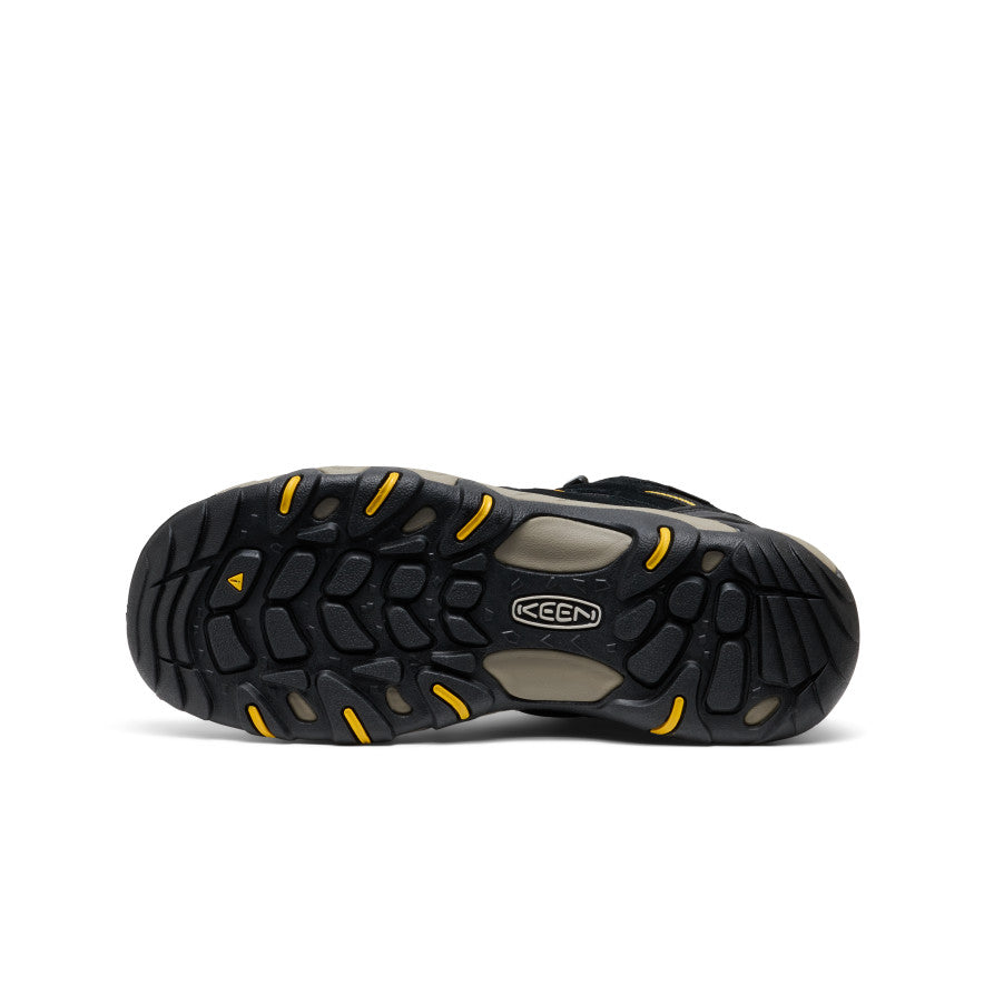 Keen Men's Headout Waterproof Hiking Boot | Black/Lemon Curry