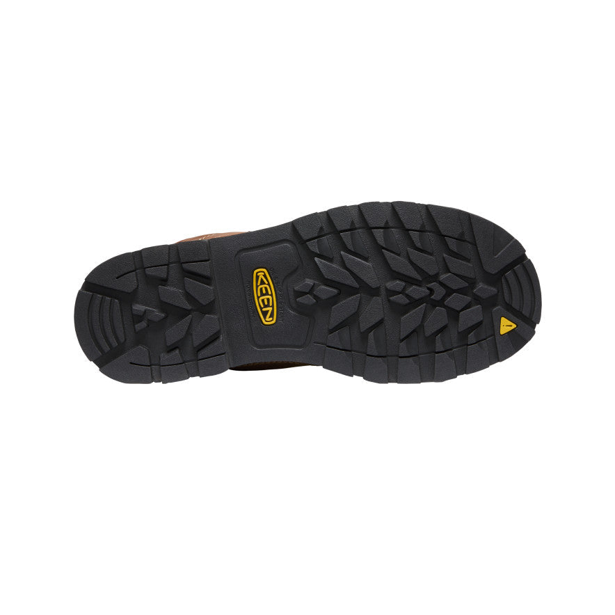 Keen Women's Seattle 6" Waterproof Boot (Aluminum Toe) | Gingerbread/Black