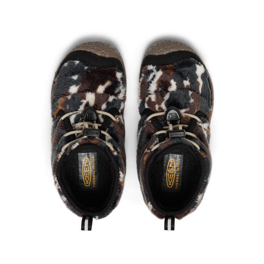 Keen Little Kids' Howser II Waterproof Chukka | Black/Star White