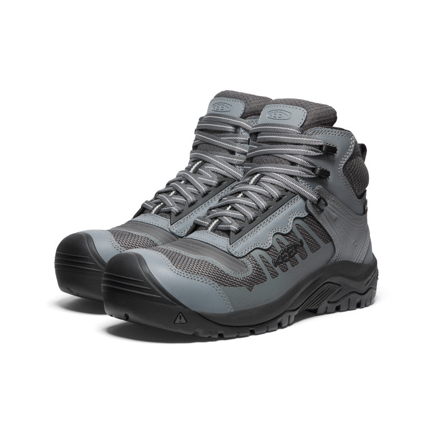 Keen Men's Reno Mid Waterproof (Carbon Toe) | Magnet/Black