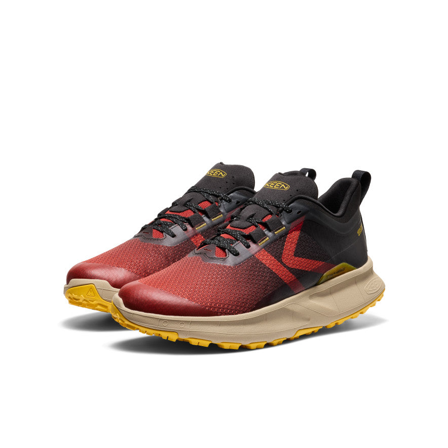 Keen Men's 450 Dirt Waterproof Hiking Shoe | Red Ochre/Black