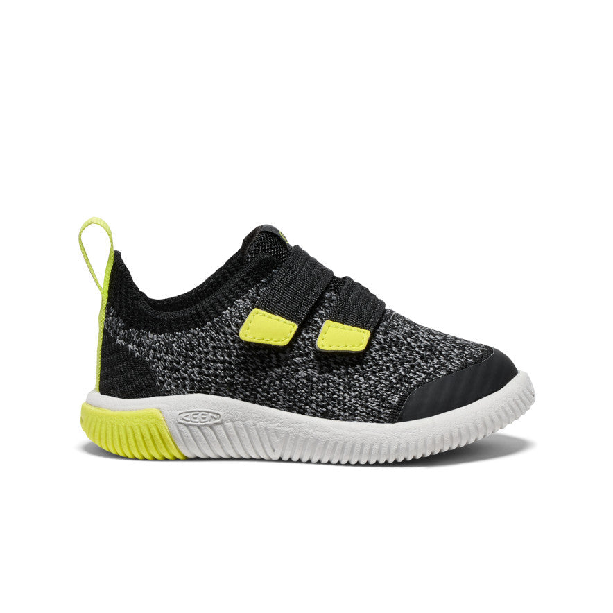 Keen Toddlers' KNX Knit Double Strap | Black/Evening Primrose