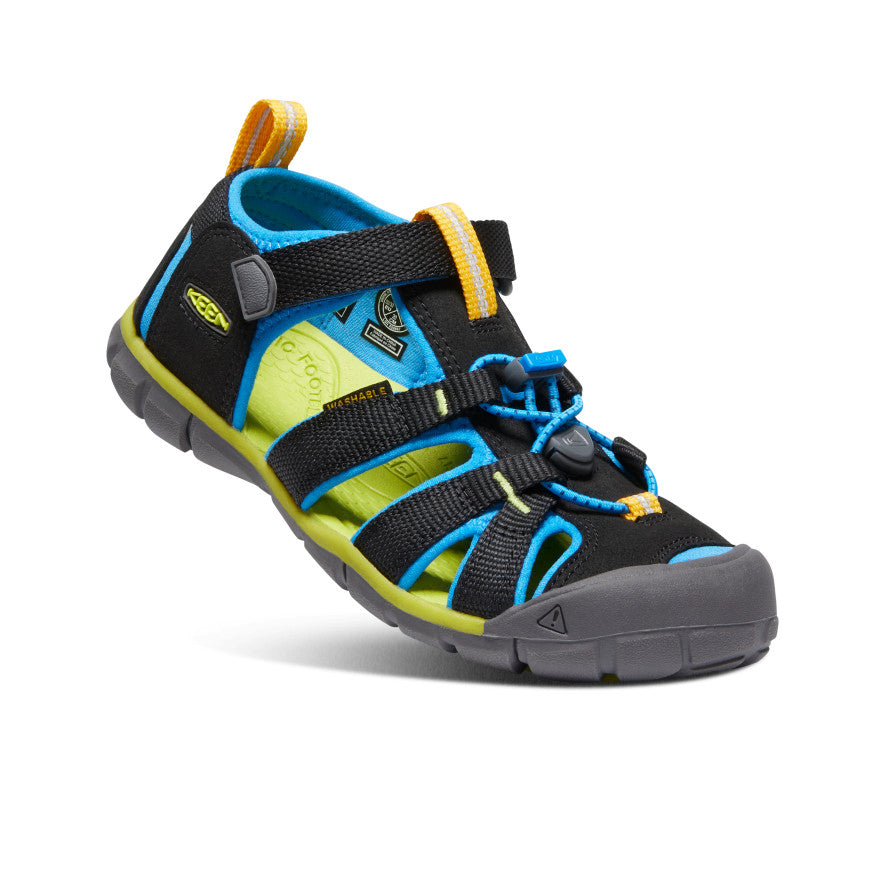Keen Big Kids' Seacamp II CNX | Black/Brilliant Blue
