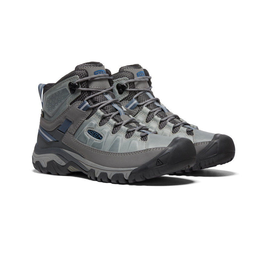 Keen Men's Targhee III Waterproof Mid | Drizzle/Captains Blue