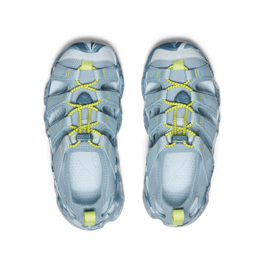 Keen Big Kids' Hyperport H2 Sandal | Skyway/Faded Denim