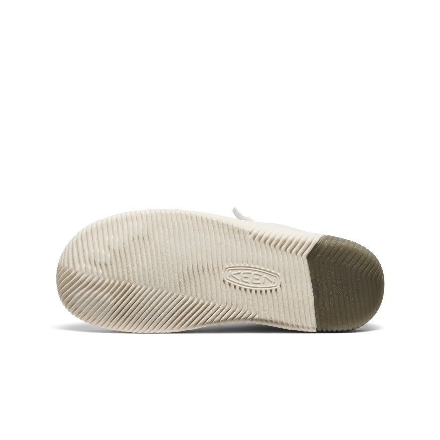 Keen Men's KNX Leather Sneaker | Star White/Star White