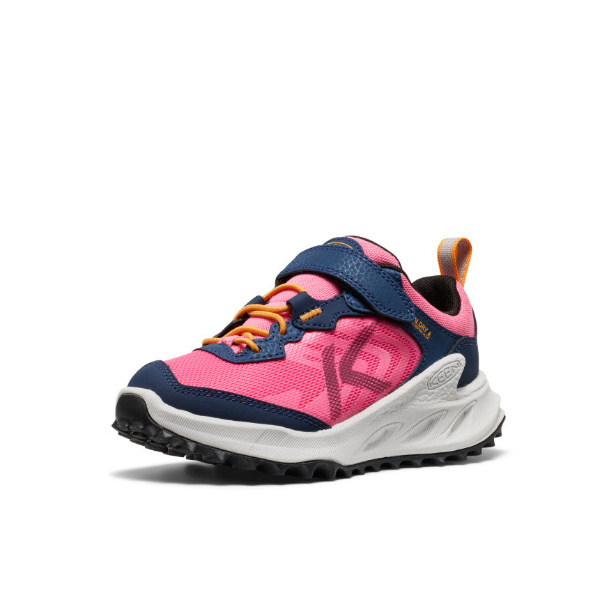 Keen Little Kids' Zionic Waterproof Shoe | Naval Academy/Pink Lemonade