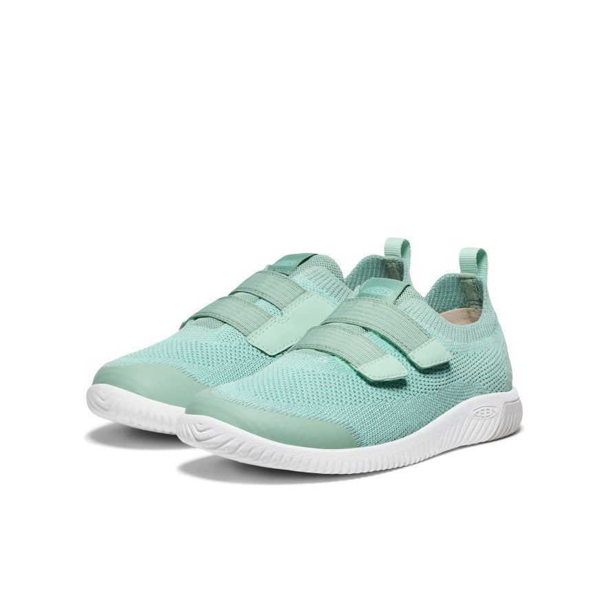 Keen Big Kids' KNX Knit Double Strap | Granite Green/Lichen
