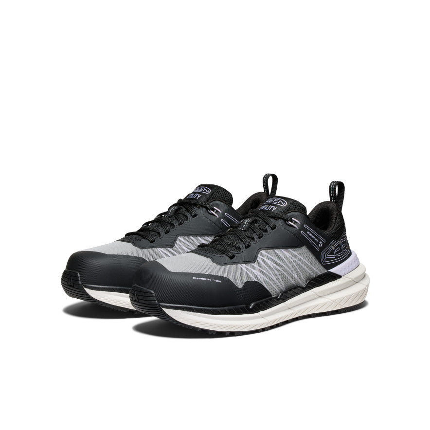 Keen Women's Speedworks Work Sneaker (Carbon Toe) | Thistle/Black
