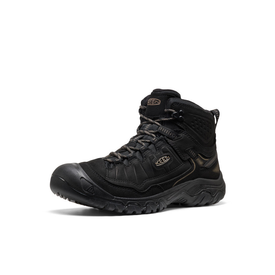 Keen Men's Targhee IV Waterproof Hiking Boot | Triple Black