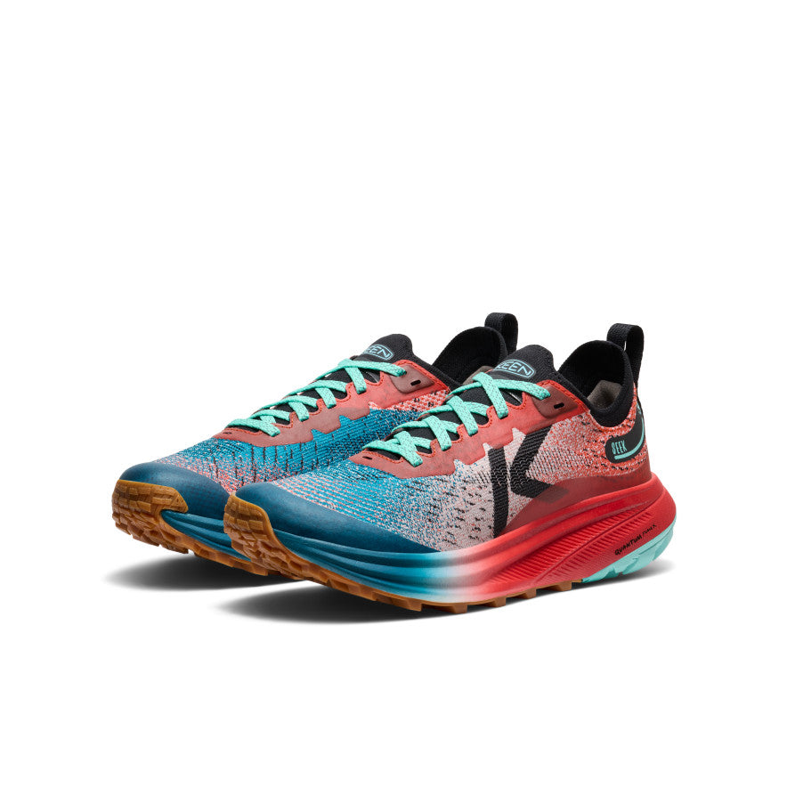 Keen Women's Seek Trail Running Shoe | Grenadine/Ocean Depths