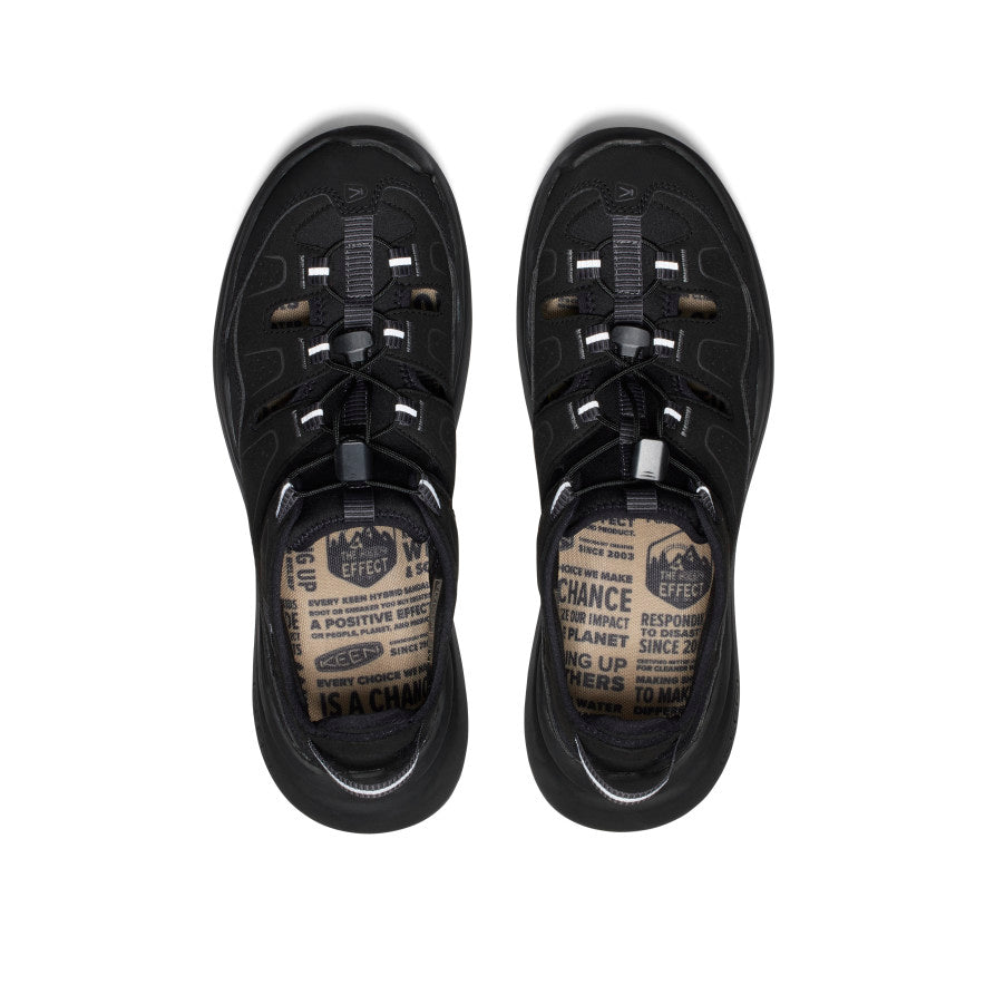 Keen Men's WK450 Walking Sandal | Black/Black
