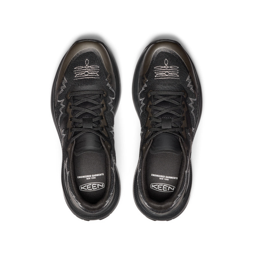 Keen Men's WK500 Walking Shoe X Engineered Garments | Black/Black