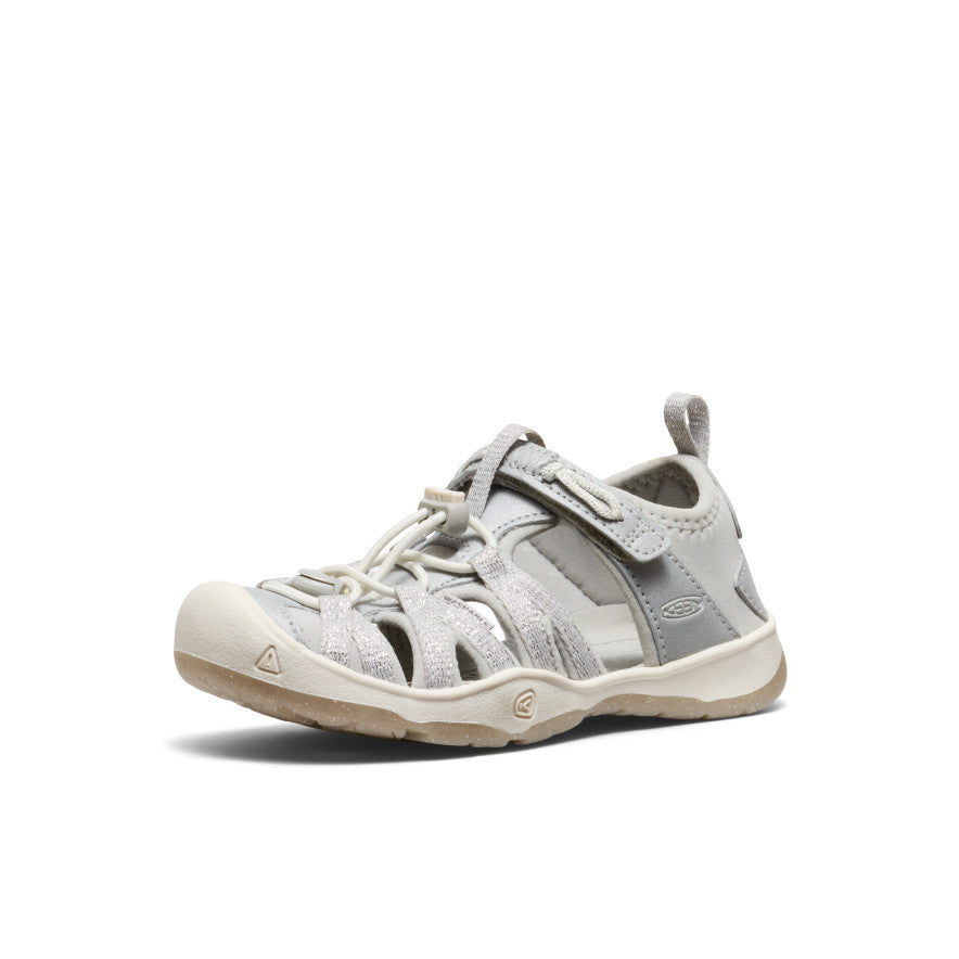 Keen Little Kids' Moxie Sandal | Silver