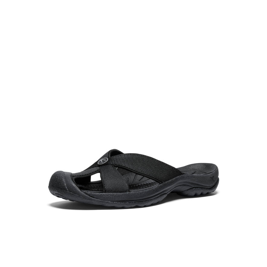 Keen Women's Bali Slide Sandal | Black/Steel Grey