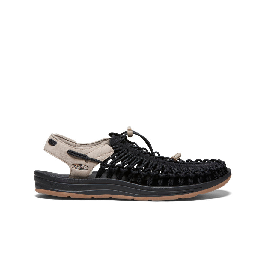 Keen Men's UNEEK Sneaker | Black/Plaza Taupe