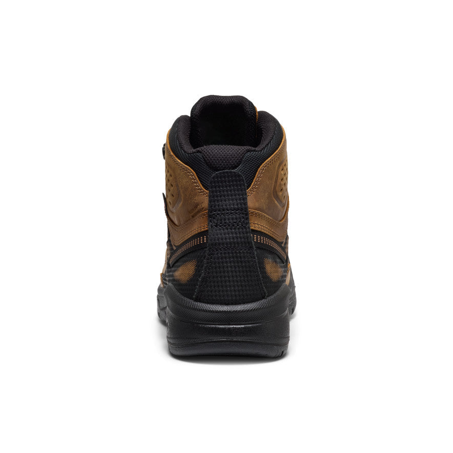 Keen Men's Targhee IV Waterproof Work Boot (Soft Toe) | Belgian/Black