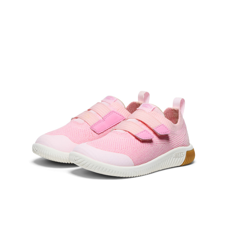 Keen Little Kids' KNX Knit Double Strap | Giggle Pink/Moonlite Mauve
