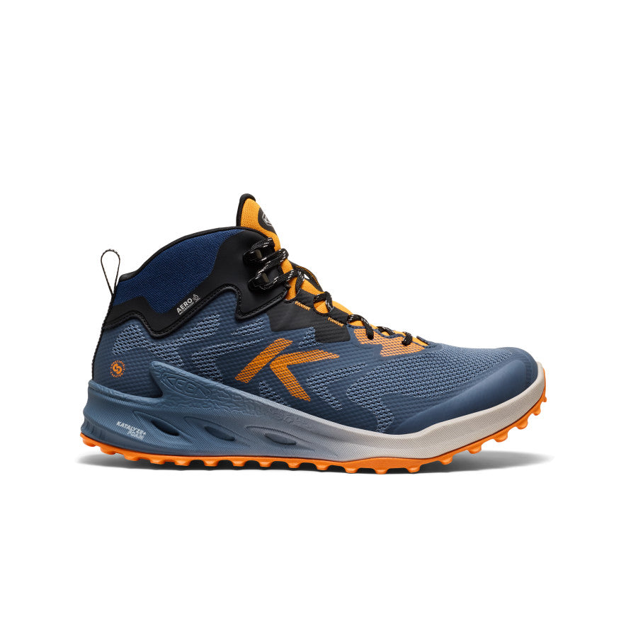 Keen Men's Zionic NXT Waterproof Hiking Boot | Naval Academy/Bright Marigold