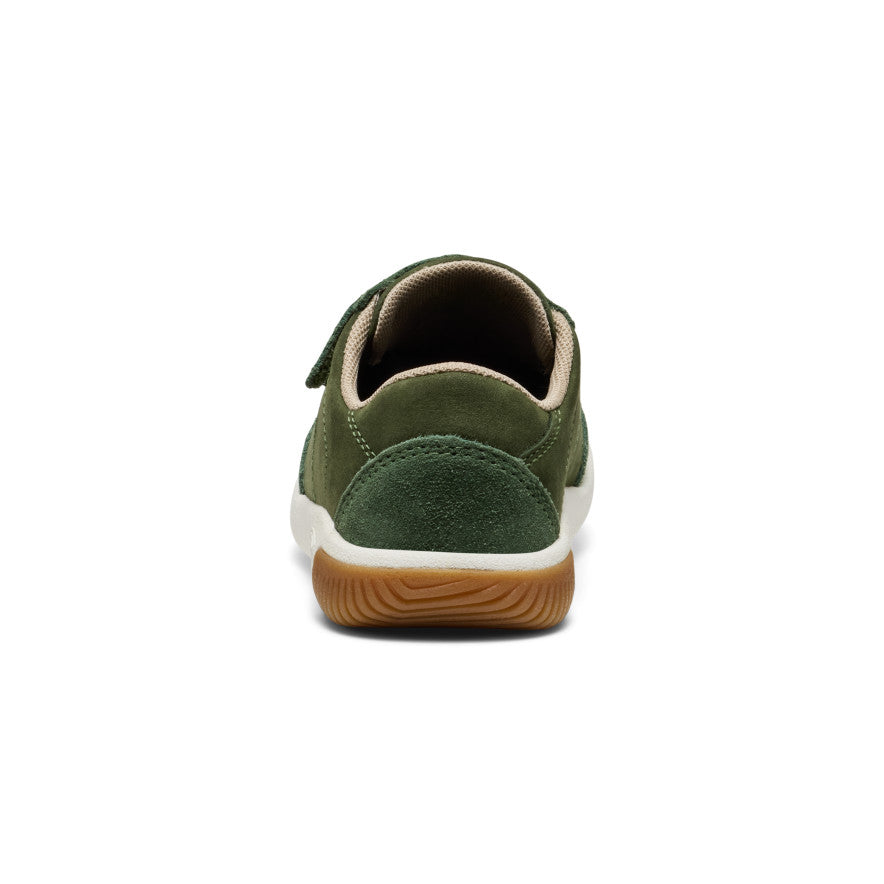 Keen Little Kids' KNX T-Toe Sneaker | Bronze Green/Star White
