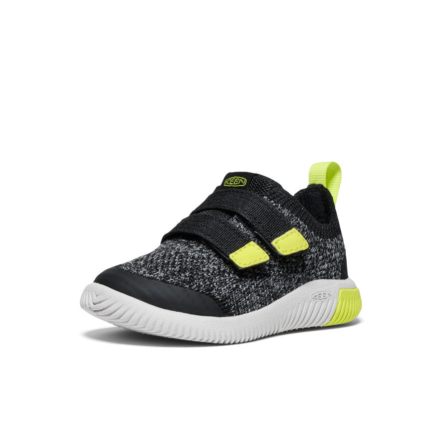 Keen Toddlers' KNX Knit Double Strap | Black/Evening Primrose
