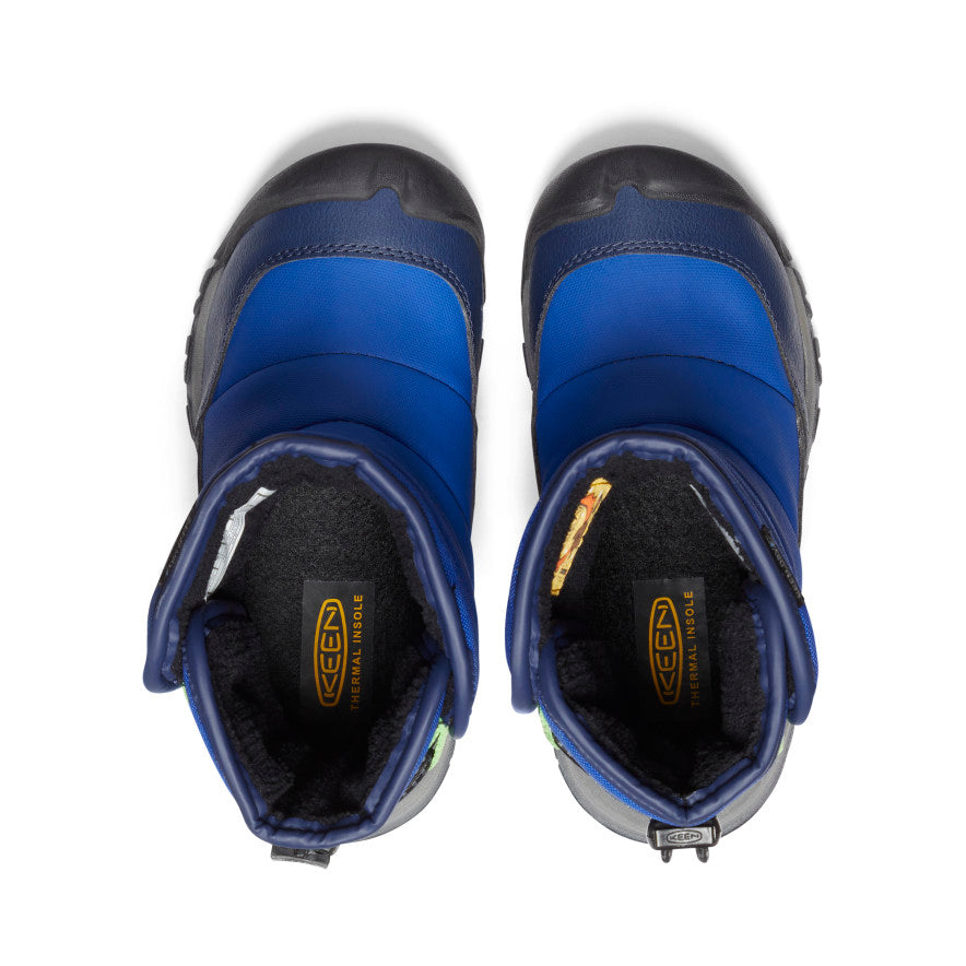 Keen Little Kids' Puffrider Waterproof Winter Boot | Naval Academy/Surf