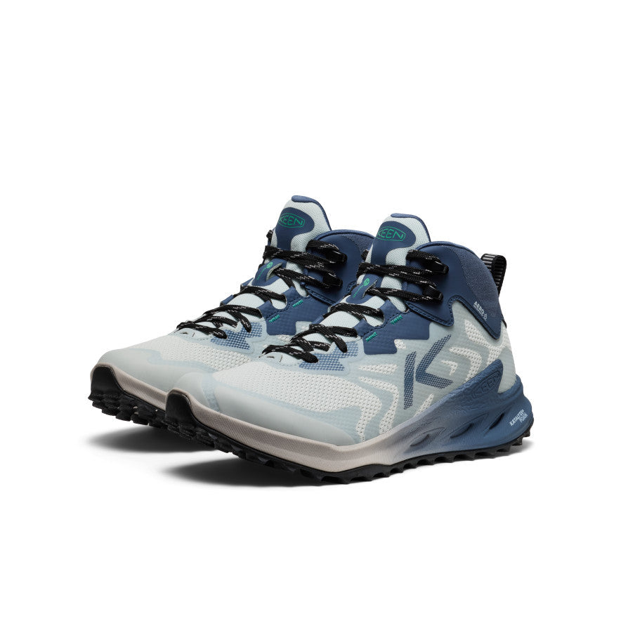 Keen Women's Zionic NXT Waterproof Hiking Boot | Ballad Blue/Winter Green