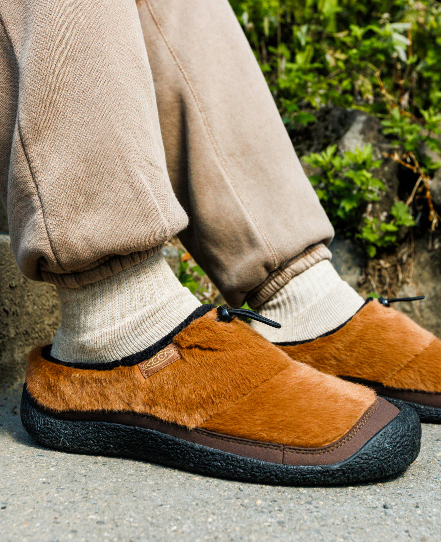 Keen Men's Howser III Slide | Bison/Black
