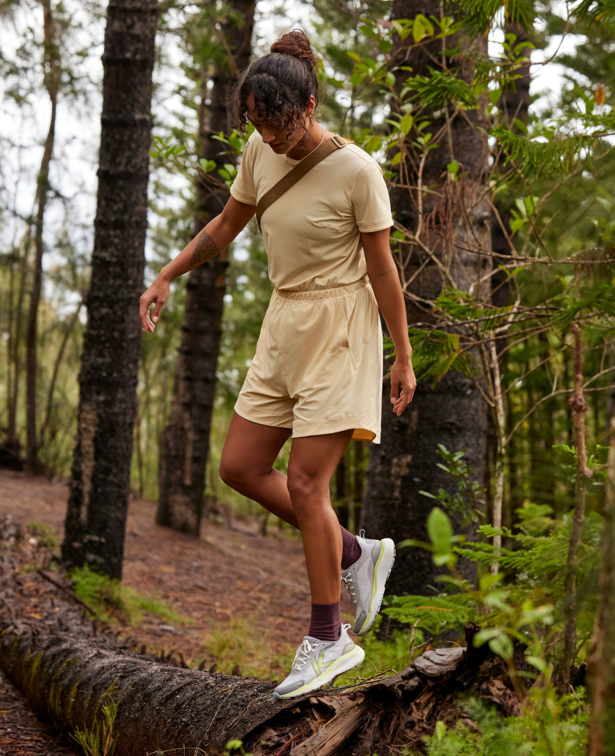 Keen Women's Leiki Speed Hiking Shoe | Birch/Safari
