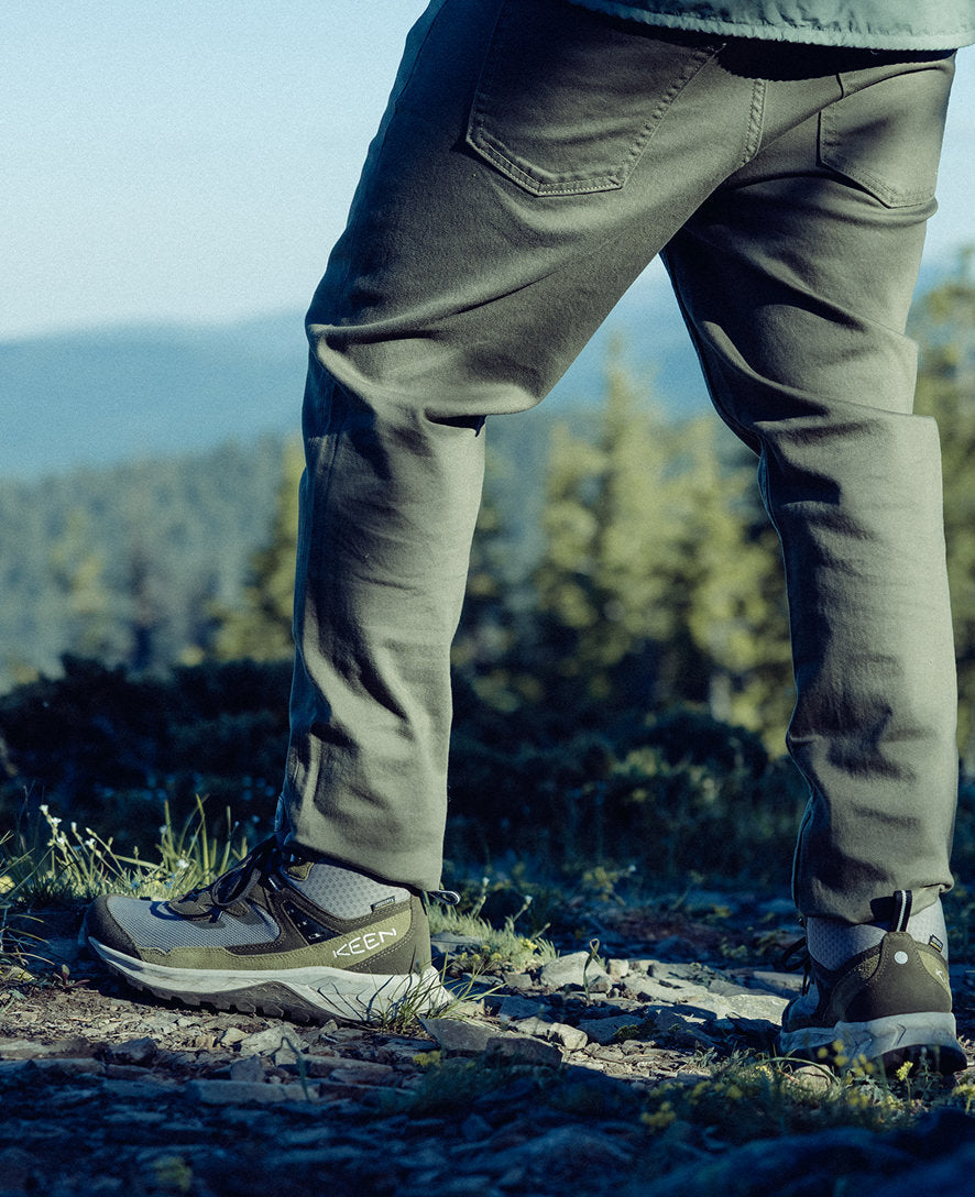Keen Men's Hightrail Waterproof Hiking Boot | Steel Grey/Forest Night