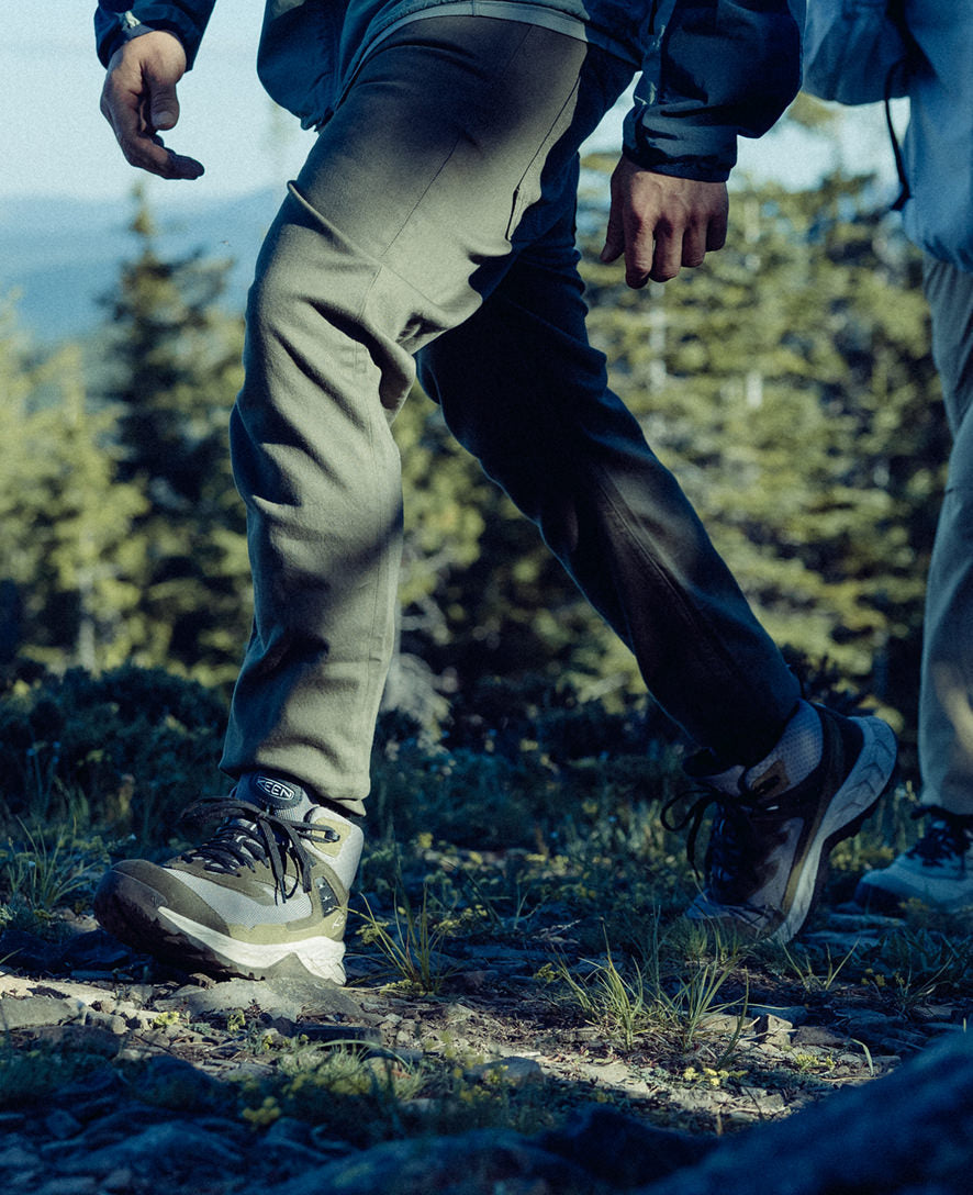 Keen Men's Hightrail Waterproof Hiking Boot | Steel Grey/Forest Night