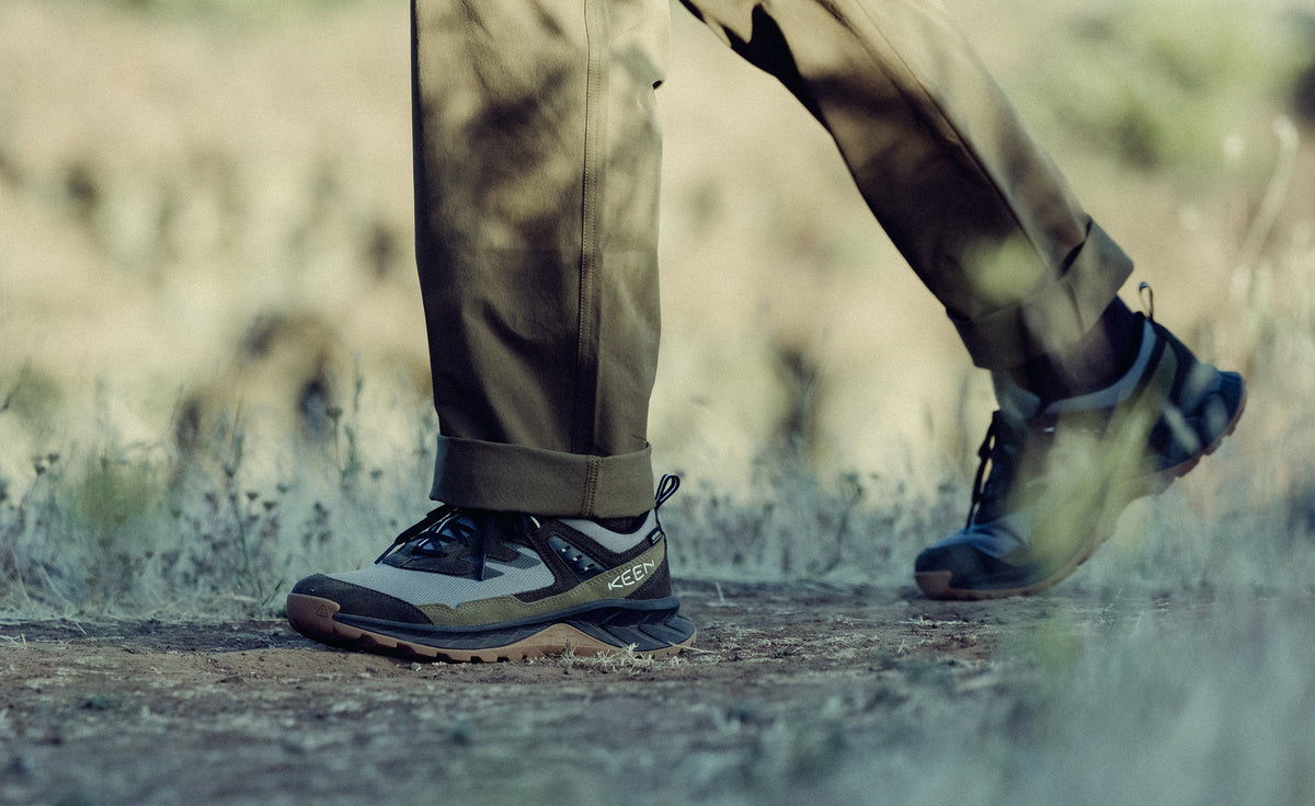 Keen Men's Hightrail Waterproof Hiking Shoe | Forest Night/Dark Olive