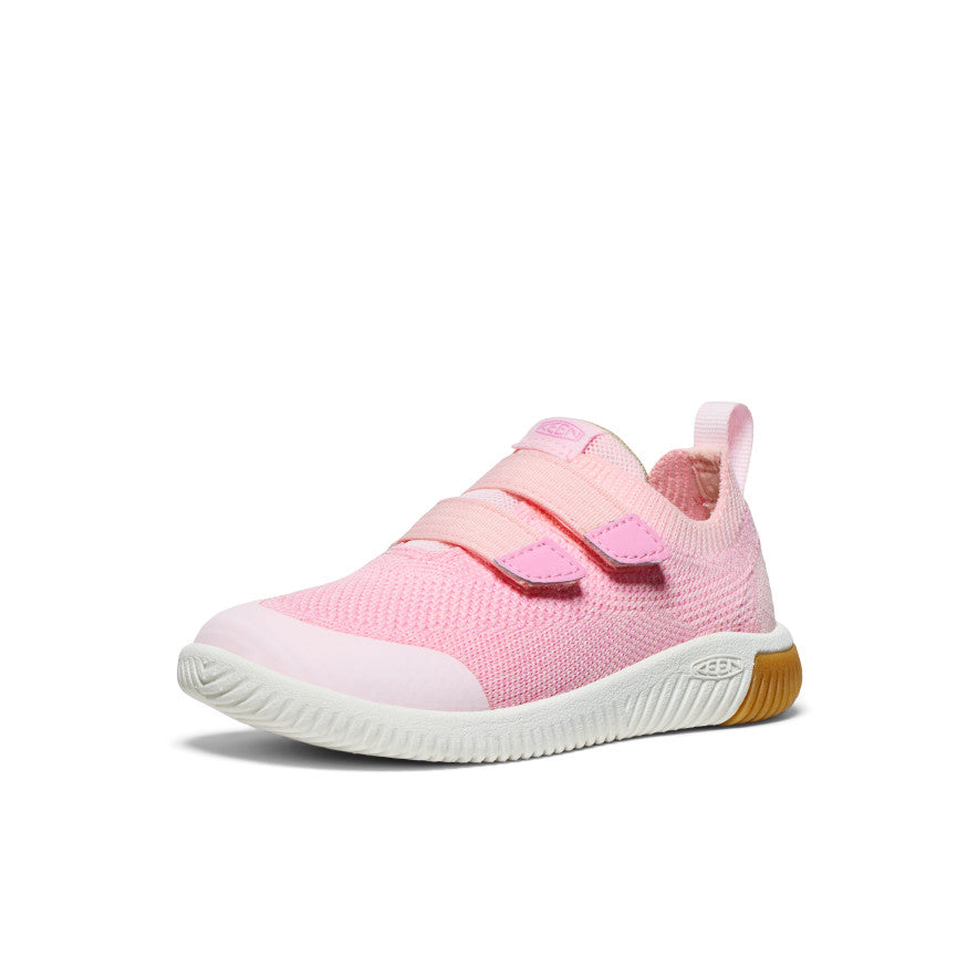 Keen Little Kids' KNX Knit Double Strap | Giggle Pink/Moonlite Mauve