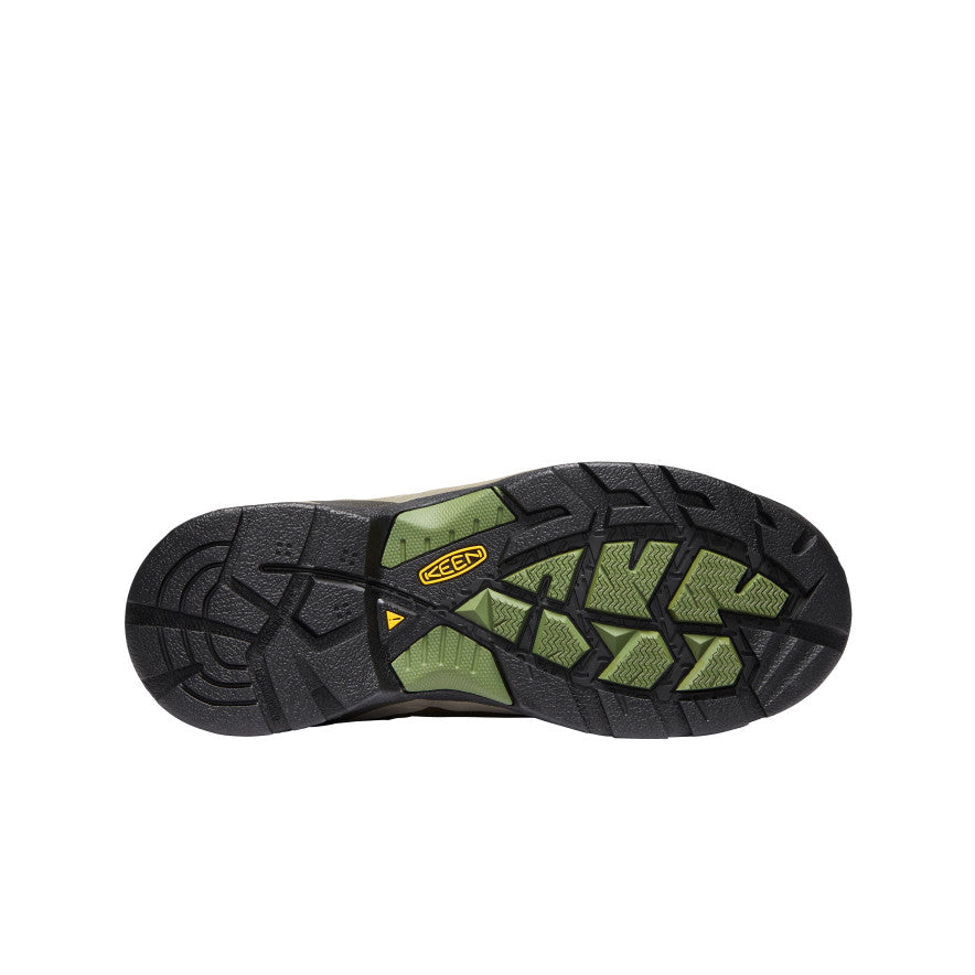 Keen Men's Detroit XT Waterproof Boot (Steel Toe) | Cascade Brown/Bronze Green