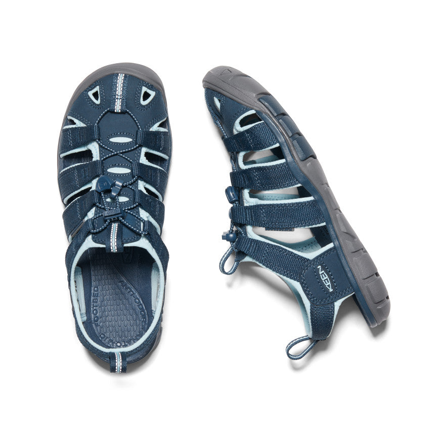 Keen Women's Clearwater CNX Sandal | Navy/Blue Glow