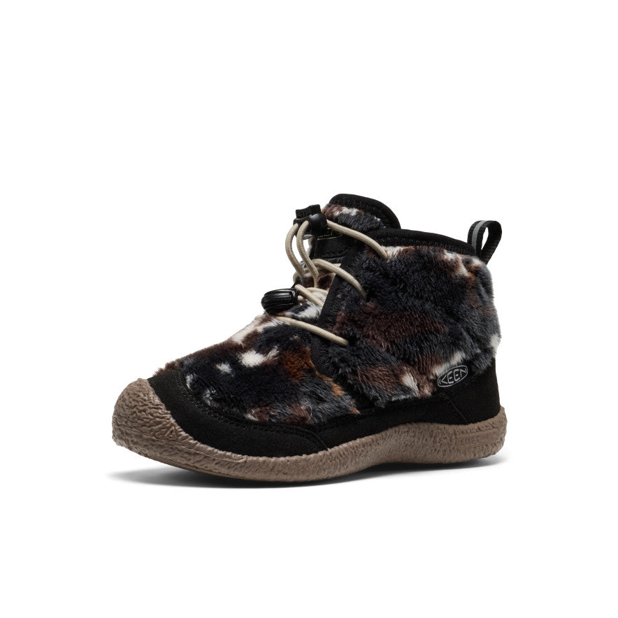 Keen Little Kids' Howser II Waterproof Chukka | Black/Star White