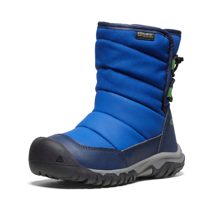 Keen Little Kids' Puffrider Waterproof Winter Boot | Naval Academy/Surf