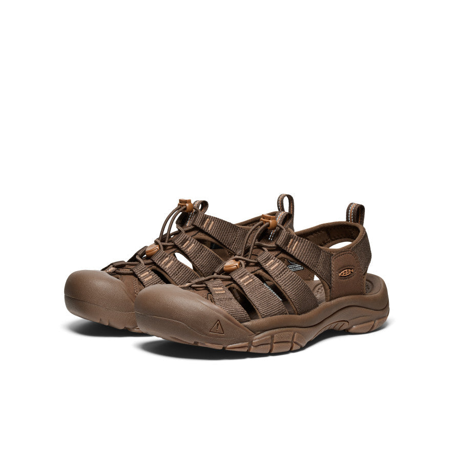 Keen Men's Newport H2 Sandal | Monochrome/Dark Earth
