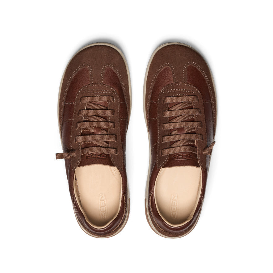 Keen Men's KNX T-Toe Sneaker | Dark Earth/Plaza Taupe