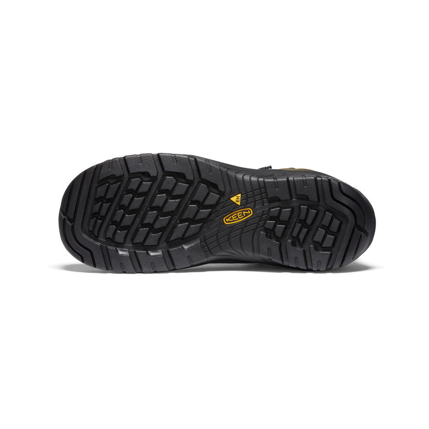 Keen Men's Reno Mid Waterproof (Carbon Toe) | Dark Olive/Black