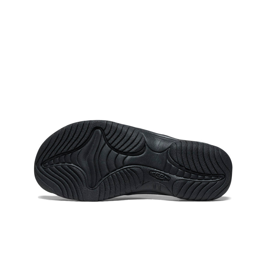 Keen Men's Waimea Leather Flip-Flop | Naval Academy/Black