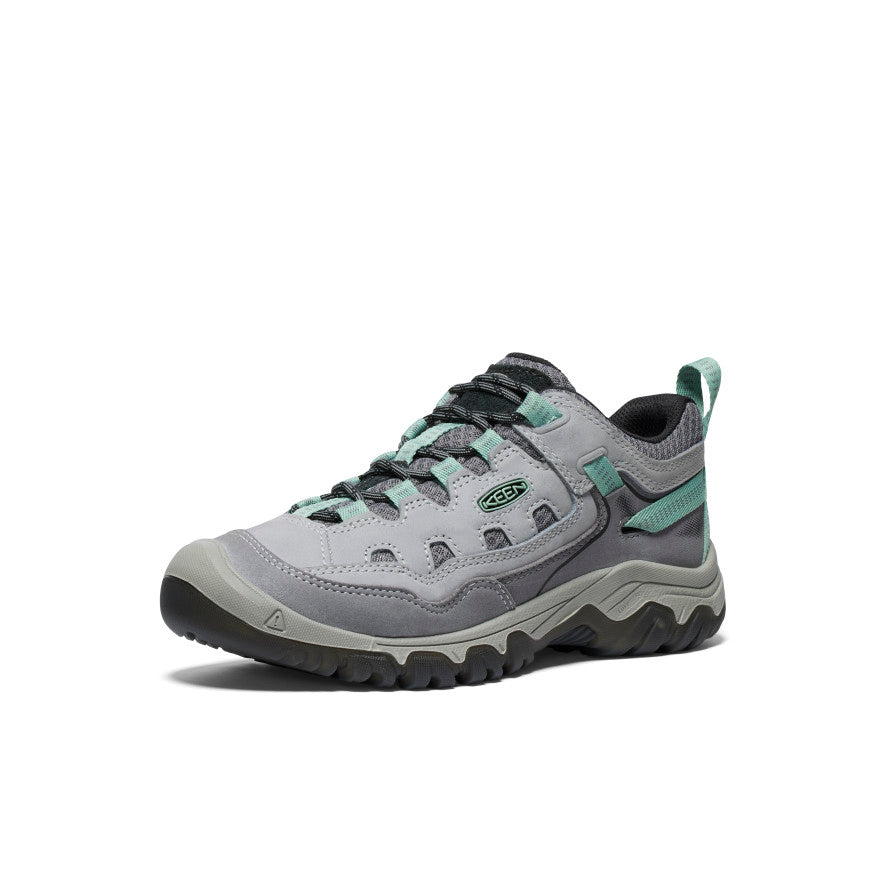 Keen Women's Targhee IV Vented Hiking Shoe | Alloy/Granite Green